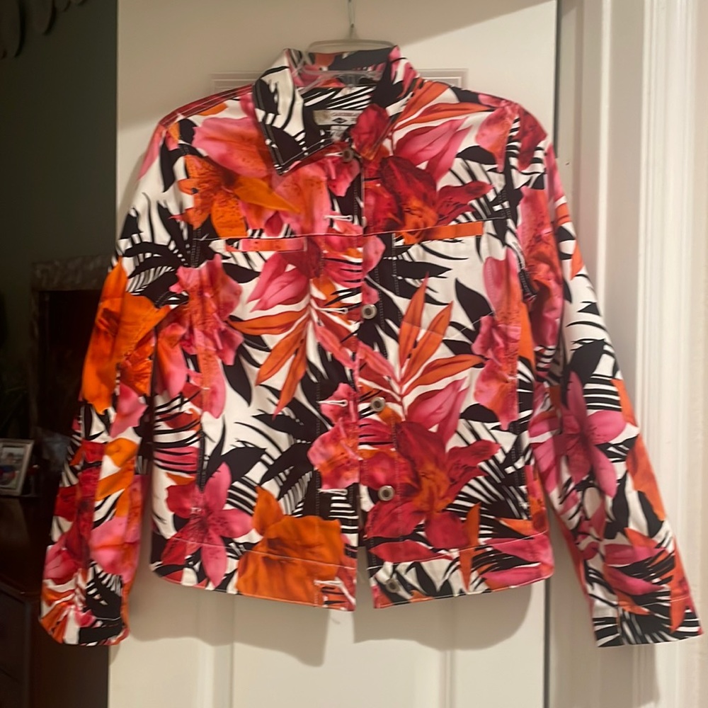 Caribbean Joe Jean Jacket (Size S)